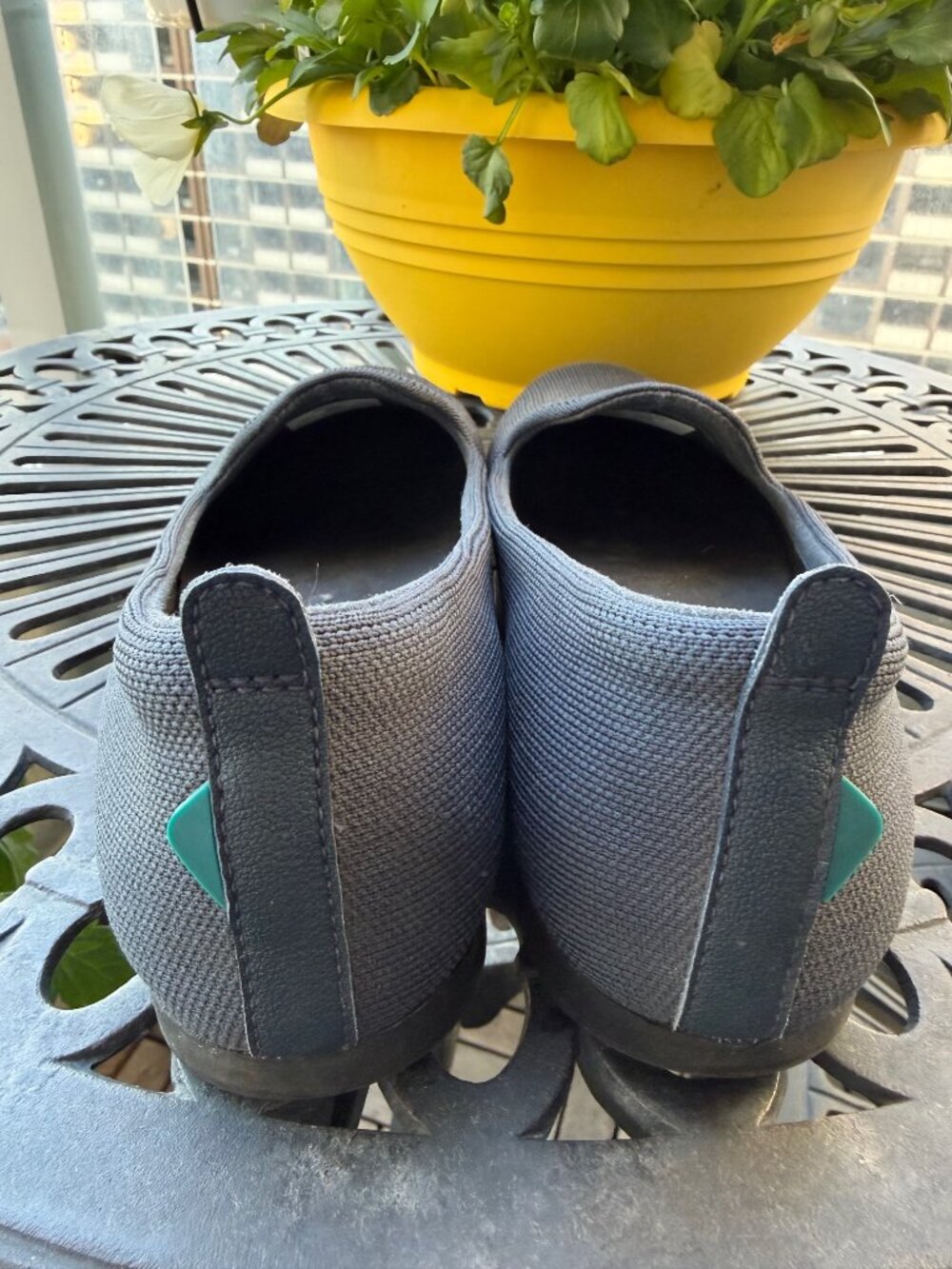 Vessi Market Flat Shoes - Navy Blue - Picture 2 of 5